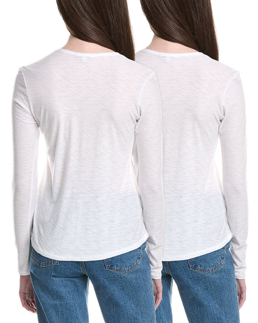 James Perse 2Pk Boxy T-Shirt