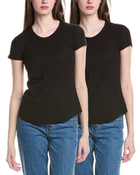 James Perse 2Pk Crew Shirt