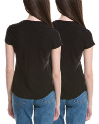 James Perse 2Pk Crew Shirt