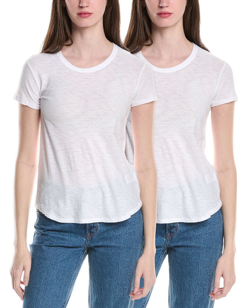 James Perse 2Pk Crew Shirt