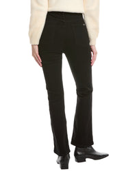 7 For All Mankind High-Rise Slim Kick Rinse Ankle Crop Jean