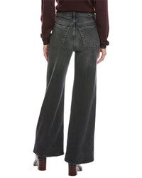 7 For All Mankind Ultra High-Rise Bottomline Wide Leg Jean