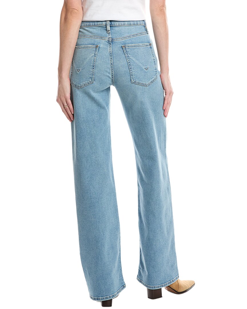 Hudson Jeans Rose High-Rise Oak Wide Leg Jean