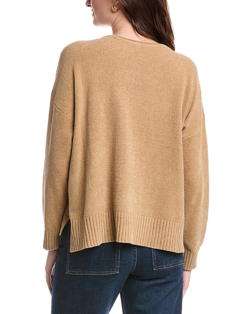 Eileen Fisher Jewel Neck Sweater
