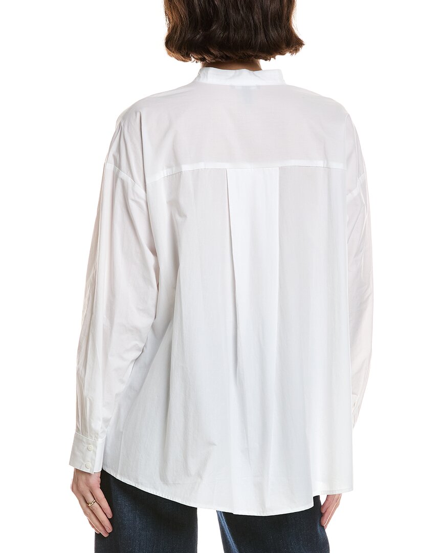EILEEN FISHER Eileen Fisher Mandarin Collar Shirt