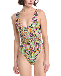 La Porte Deep V One-Piece