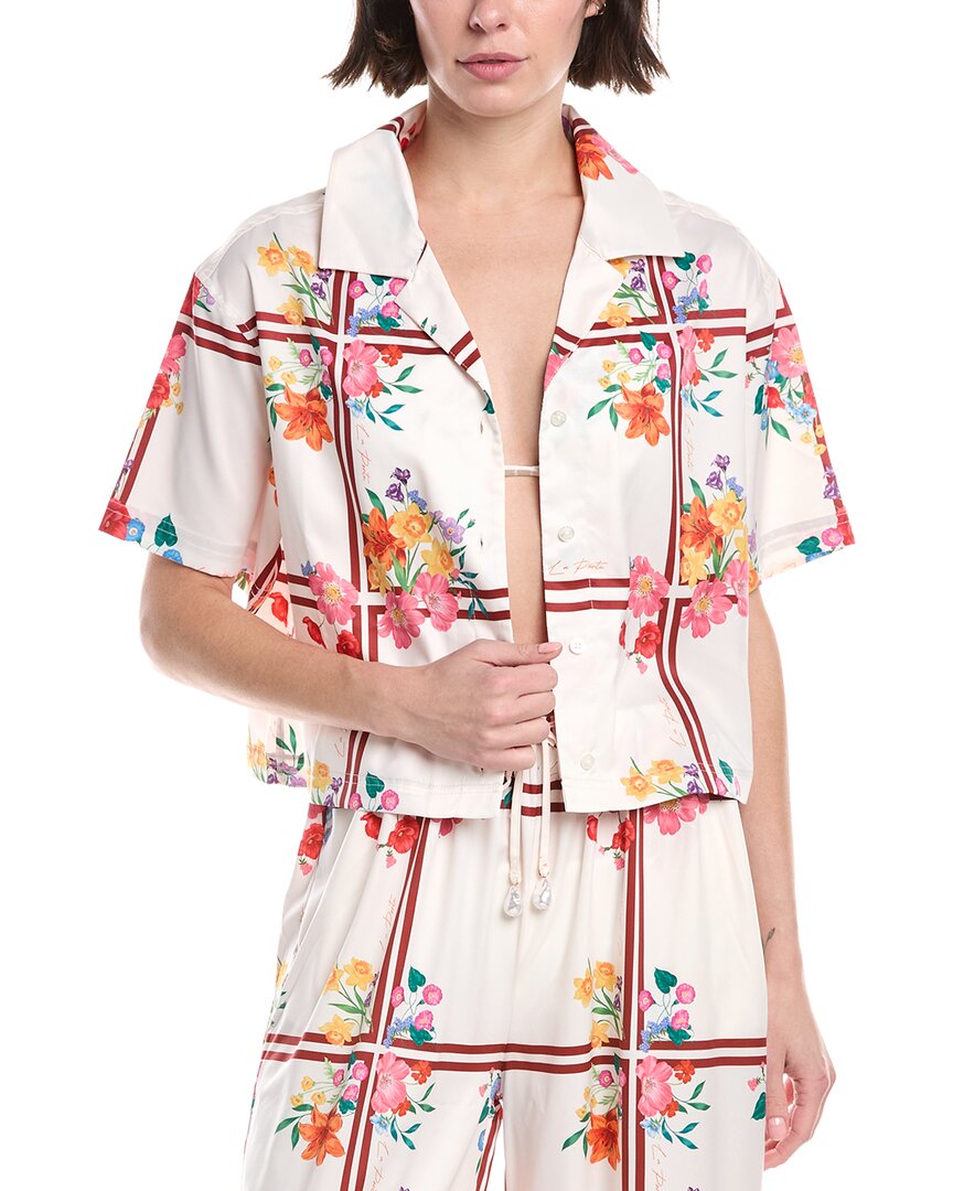 La Porte Ruby Boxy Shirt