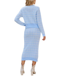 Nino Balcutti 2Pc Cardigan & Skirt Set