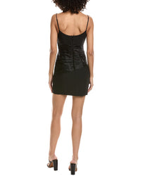 Cinq À Sept Anselle Silk-Trim Mini Dress