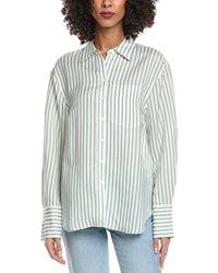 Reveriee Linen-Blend Tisbury Button Shirt