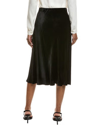 Ramy Brook Arrius Velvet Silk-Blend Skirt