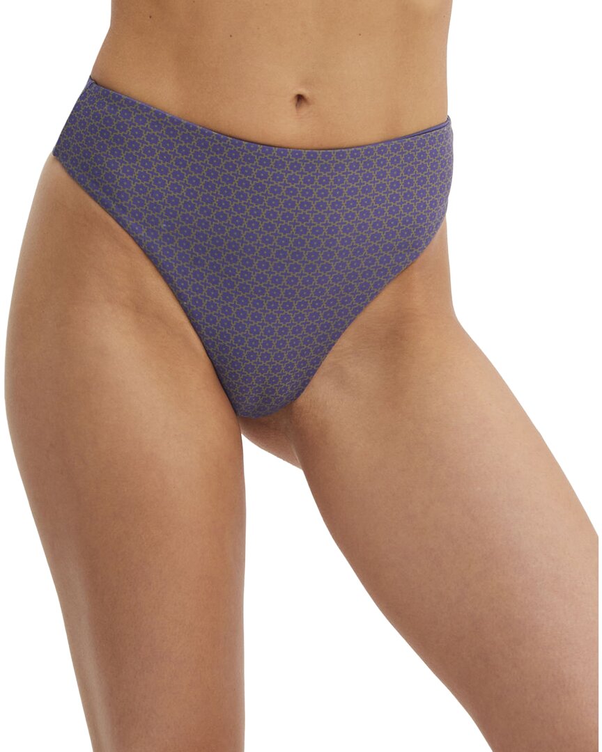 Au Naturel By Gottex Golden Hour Tyra High Leg High Waist Bottom