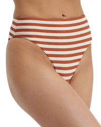 Au Naturel By Gottex Golden Hour Tyra High Leg High Waist Bottom