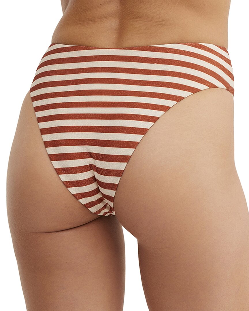 Au Naturel By Gottex Golden Hour Tyra High Leg High Waist Bottom
