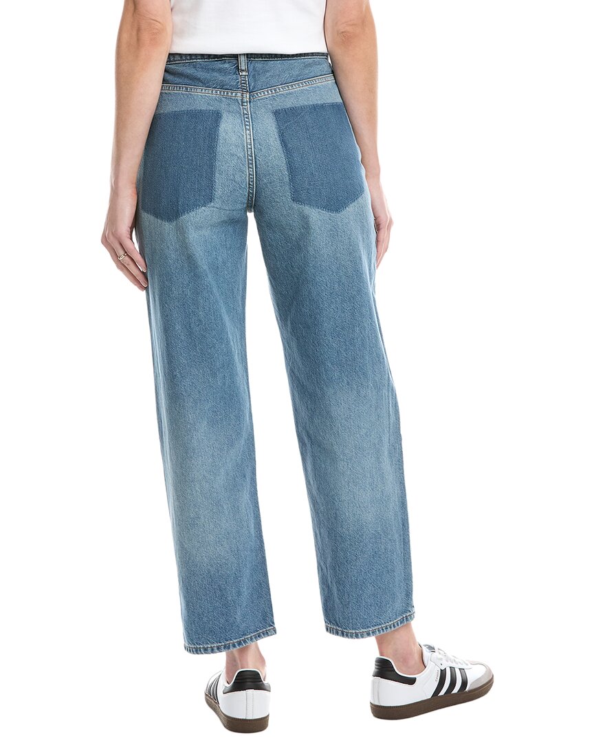 Triarchy Birkin Mid-Rise Shadow Indigo Straight Jean