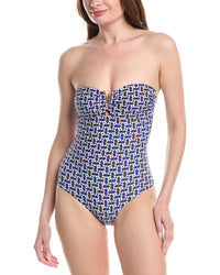 Sea Level Australia Coast V Bar Bandeau One-Piece
