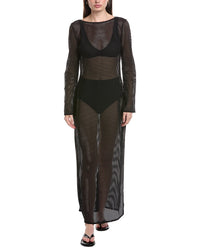 Sea Level Australia Surf Mesh Cover-Up Long Dress