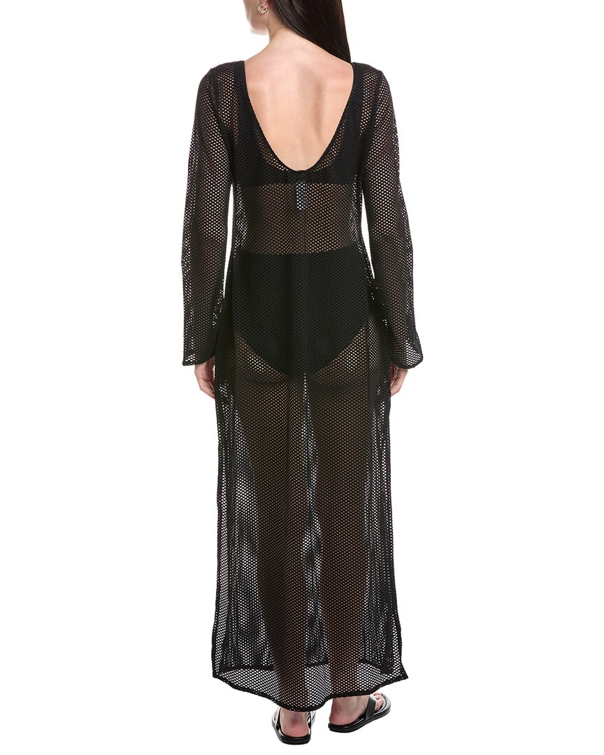 Sea Level Australia Surf Mesh Cover-Up Long Dress