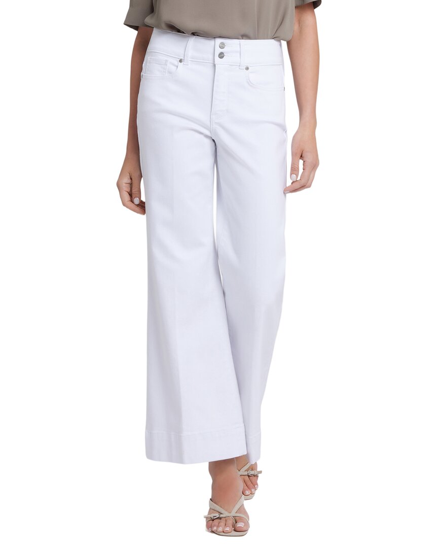 Nydj Mia Optic White Palazzo Jean