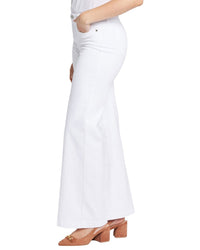Nydj Teresa Optic White Wide Leg Jean