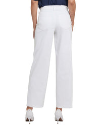 Nydj Jemma Optic White Barrel Jean