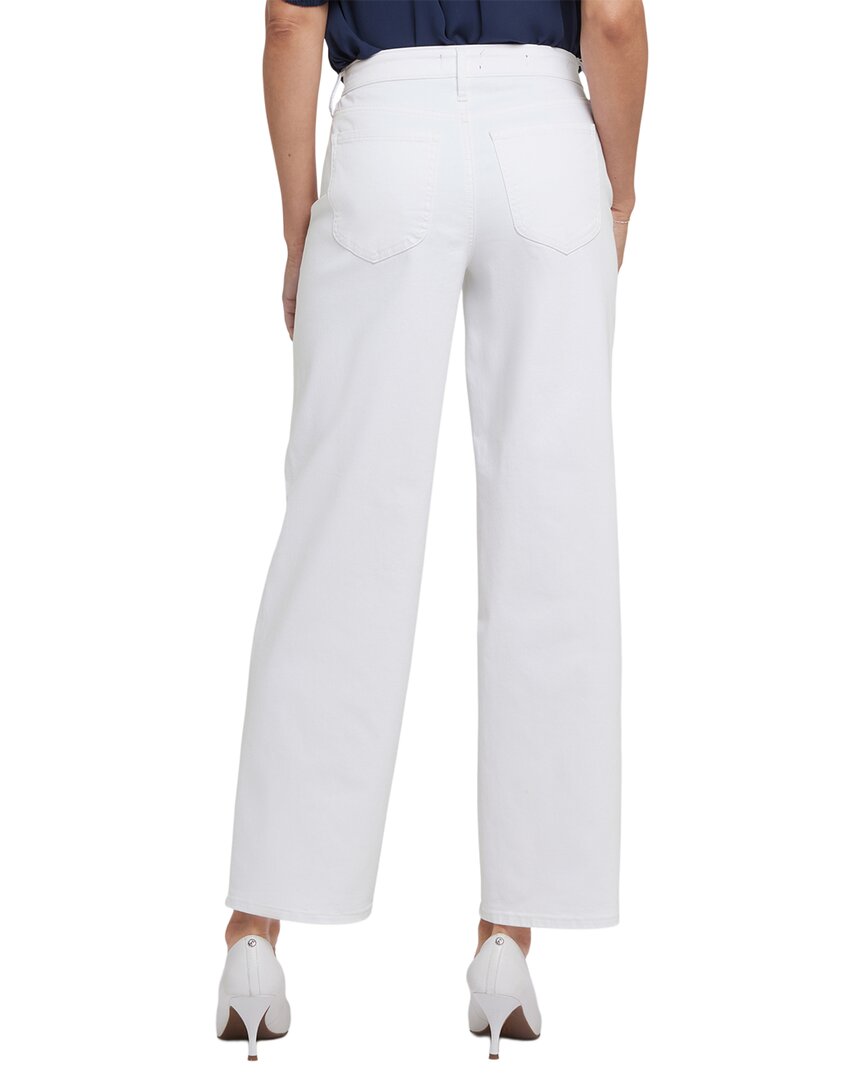 Nydj Jemma Optic White Barrel Jean
