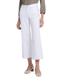 Nydj Teresa Optic White Ankle Crop Jean