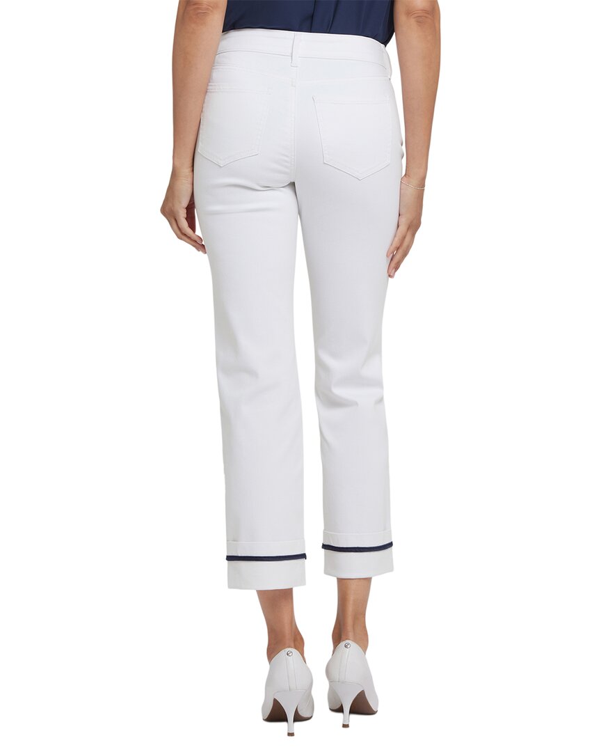 Nydj Marilyn Optic White Ankle Crop Jean