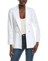 Anne Klein Linen-Blend Blazer
