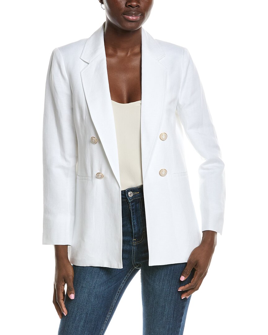 Anne Klein Linen-Blend Blazer