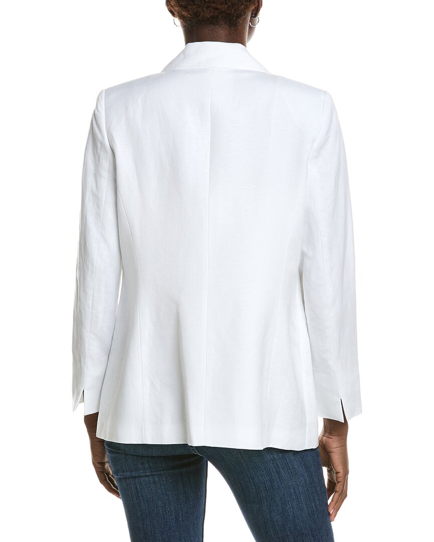 Anne Klein Linen-Blend Blazer