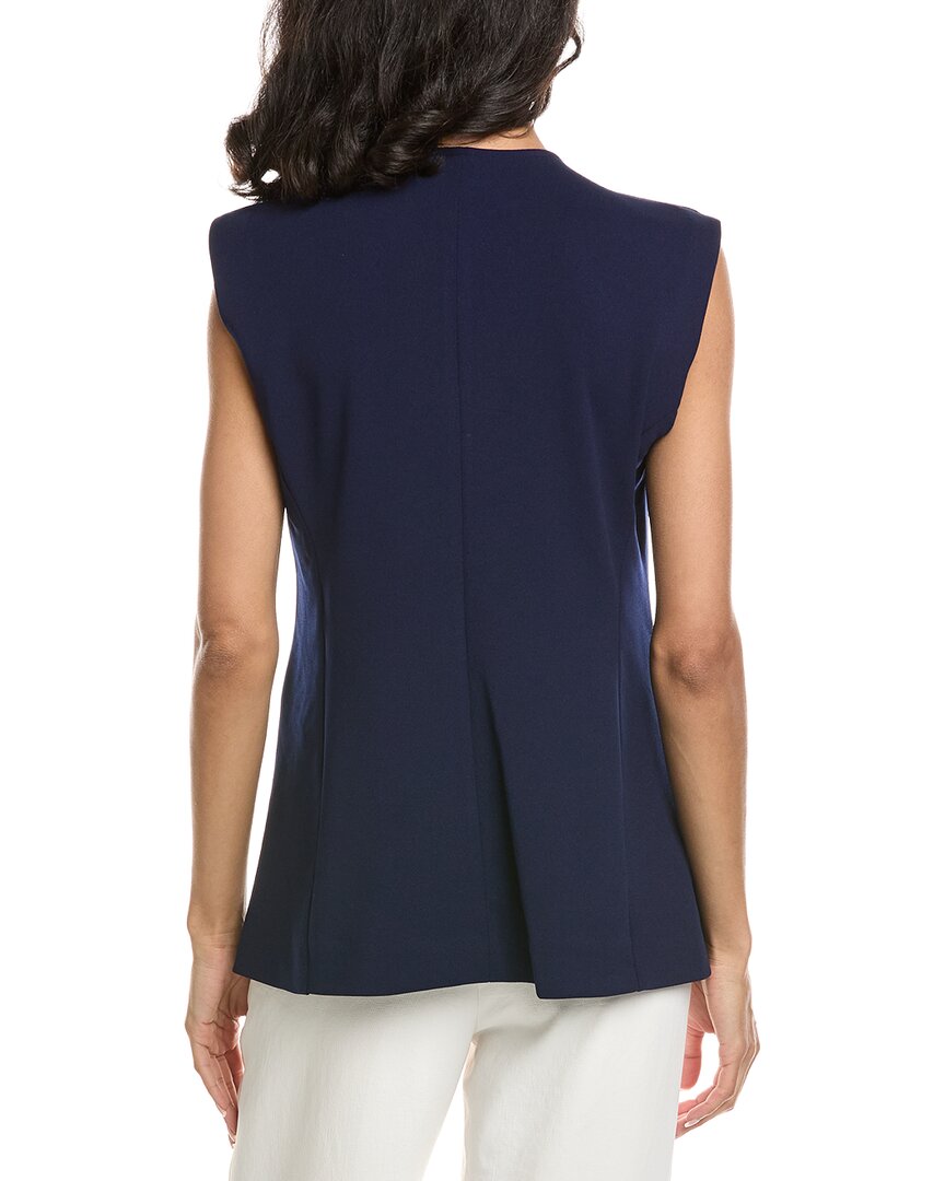 Anne Klein Heavy Cool Crepe Vest