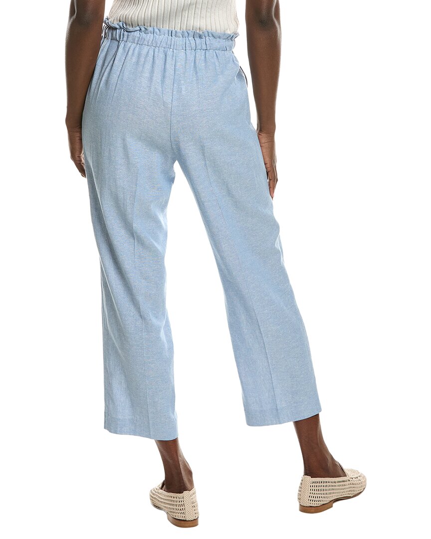 Anne Klein Drawstring Wide Leg Crop Pant