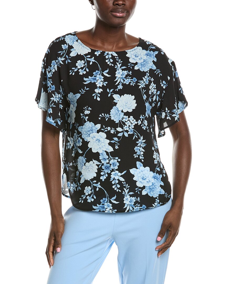 Anne Klein Batteau Neck Blouse