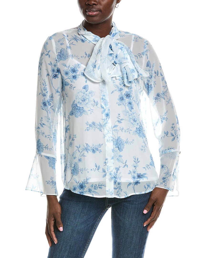 Anne Klein Printed Blouse