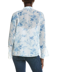 Anne Klein Printed Blouse