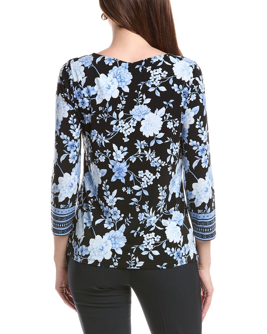 Anne Klein Anne Klein Banded Boatneck Top