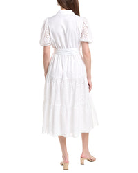 Anne Klein Anne Klein Puff Sleeve Shirtdress