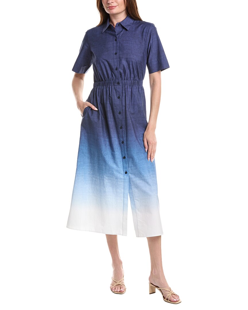 Anne Klein Anne Klein Wide Waistband Shirtdress