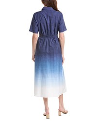 Anne Klein Anne Klein Wide Waistband Shirtdress