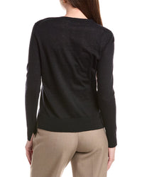 Lafayette 148 New York Lafayette 148 New York Stripe Cardigan
