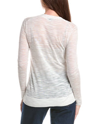 Lafayette 148 New York Button Front Cardigan
