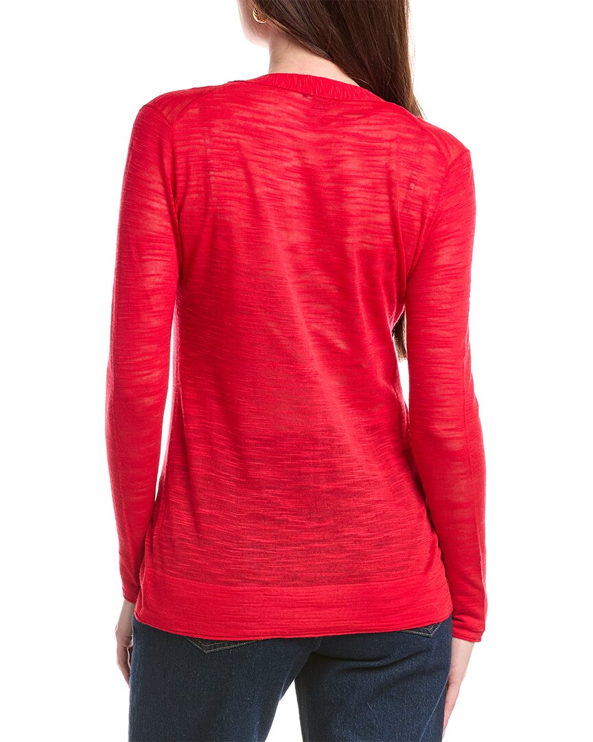 Lafayette 148 New York Button Front Cardigan