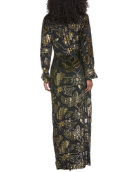 Simkhai Marzia Draped Front Gown