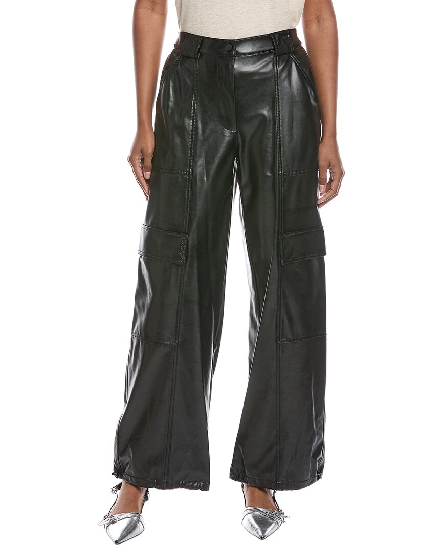 Simkhai Sofia Luxe Vegan Leather Cargo Pant