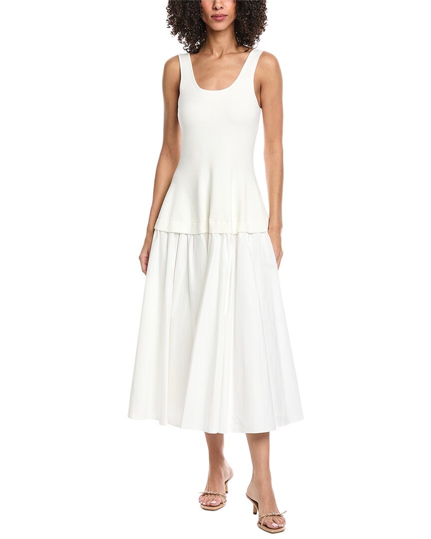 Simkhai Silas Knit Bodice Midi Dress