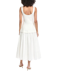 Simkhai Silas Knit Bodice Midi Dress