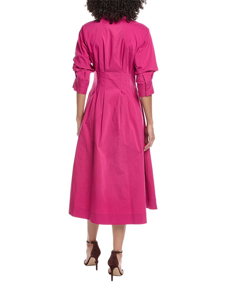Simkhai Jazz Pintuck Midi Dress