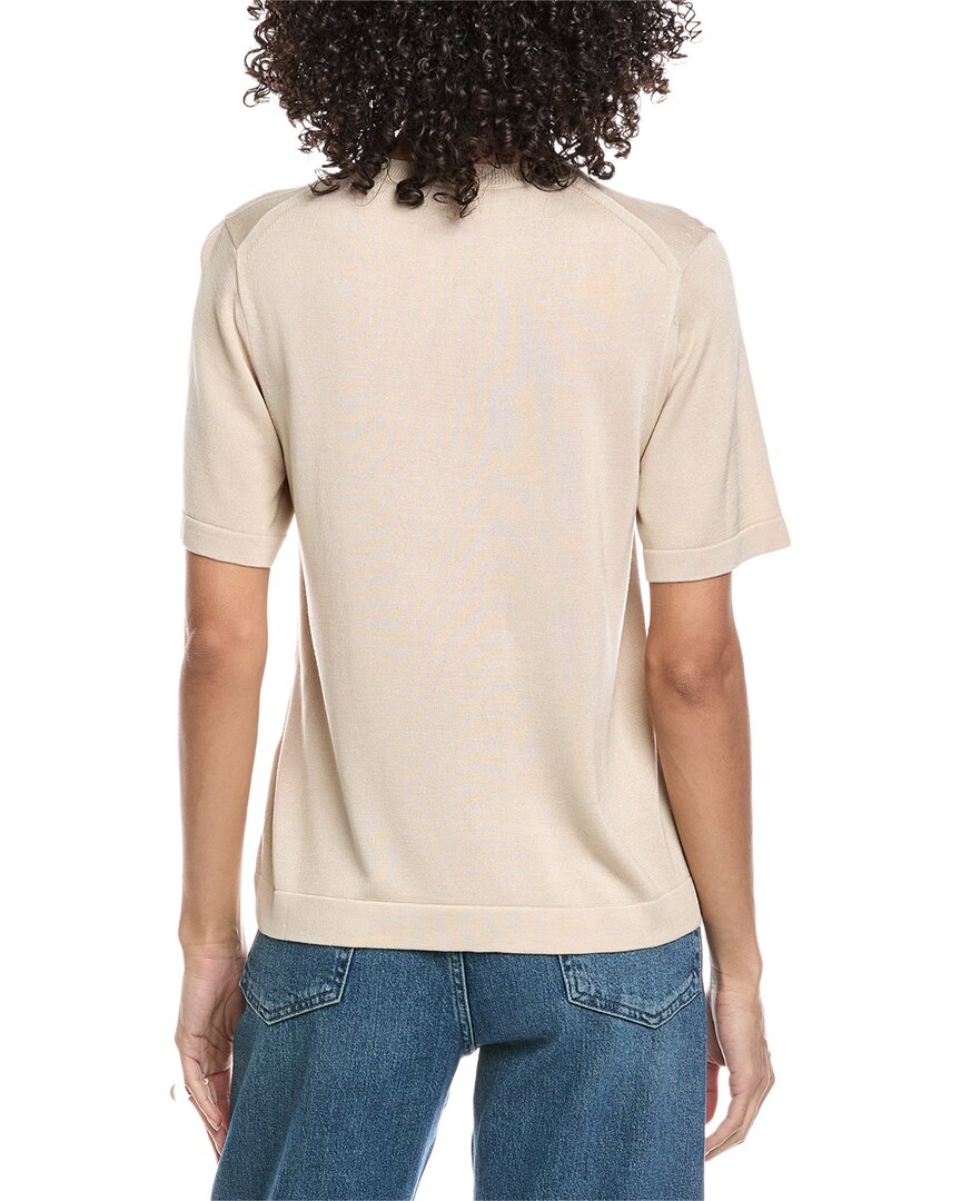 Simkhai Bonny Knitted Silk & Cashmere-Blend T-Shirt