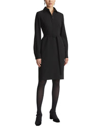 Lafayette 148 New York Collared Wool & Silk-Blend Sheath Dress